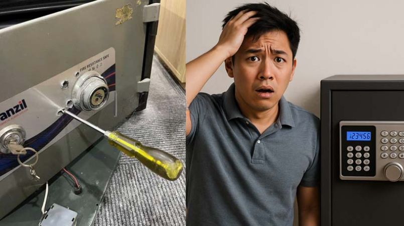 Két sắt không mở được dù đúng mã