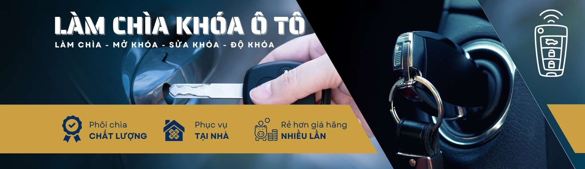 sửa khóa ô tô tại nhà uy tín, chuyên nghiệp hàng đầu Tp.HCM