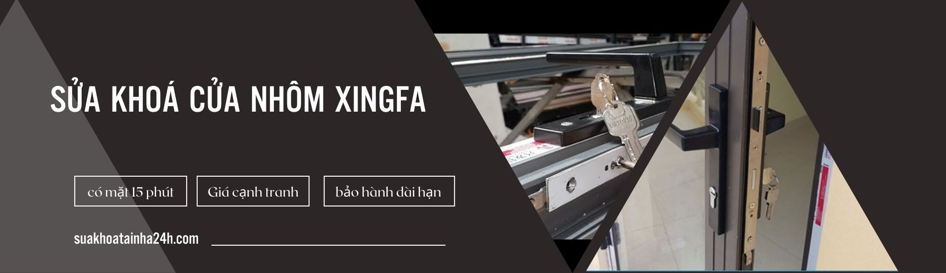 sửa khoá cửa nhôm xingfa tại tp.hcm, sửa khoá tại nhà uy tín, chuyên nghiệp