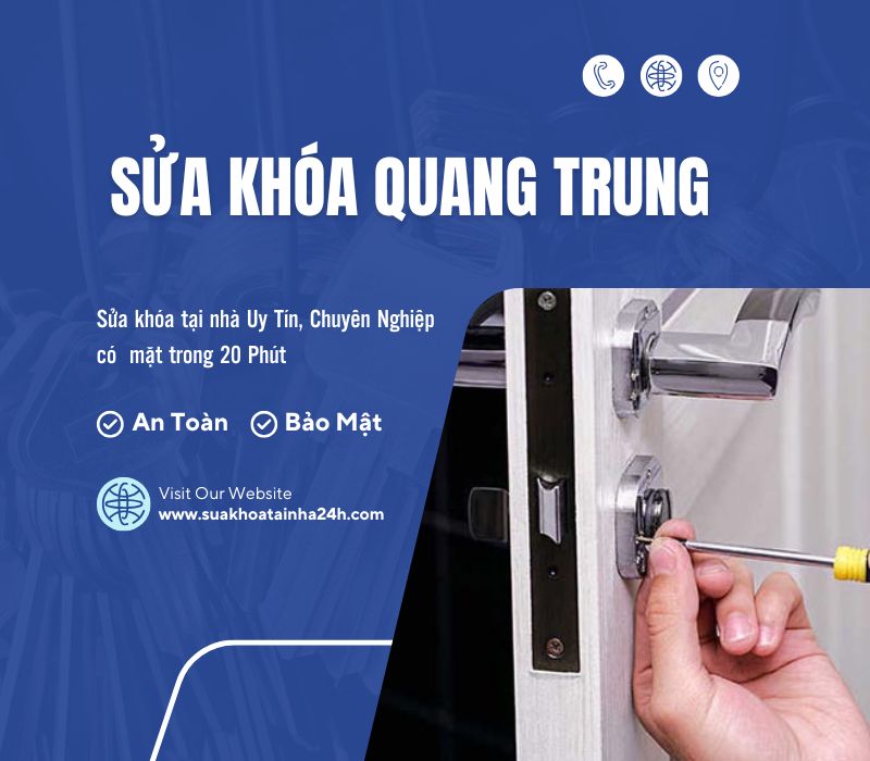 sửa khóa tại nhà nhanh chóng, giá rẻ, uy tín