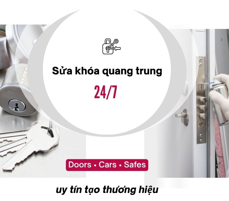 Sửa khóa tại nhà uy tín, chuyên nghiệp hàng đầu Tp.HCM
