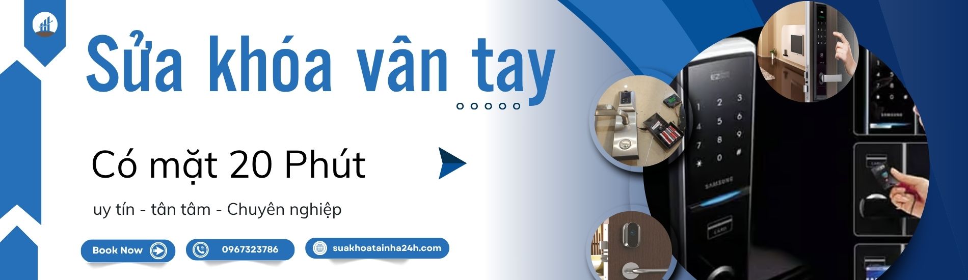 Sửa khóa vấn tay tại nhà uy tín, chuyên nghiệp, giá rẻ