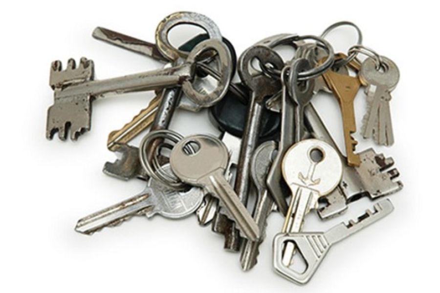 Móc thành riêng biệt từng chùm giúp bạn dễ dàng phân biệt hiệu quả