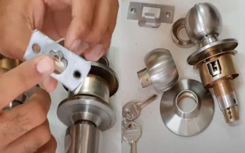 Cần thợ sửa chuyên nghiệp nếu gặp lỗi ở nút bấm khóa tay nắm tròn