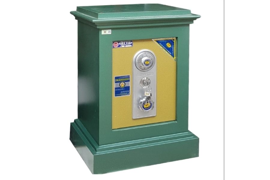 Két sắt K45, K50 dung tích lớn, thép dày chắc chắn, bảo vệ tài sản an toàn tuyệt đối.