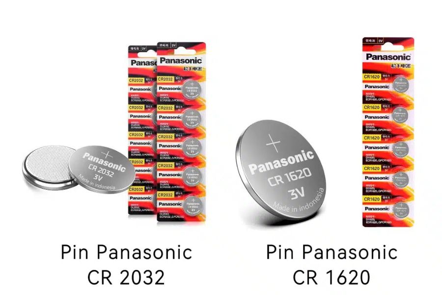 Pin lithium CR2032, CR1620 cho chìa khóa Toyota Vios