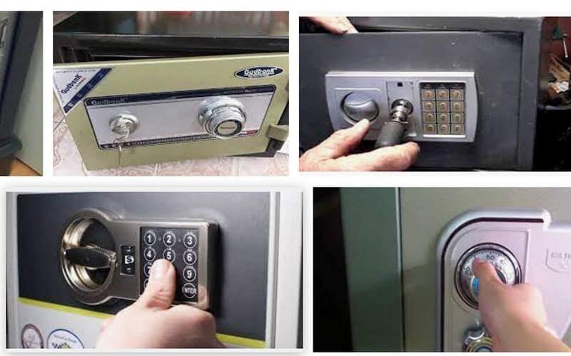 Khóa két sắt có thể được phá bằng nhiều phương pháp khác nhau