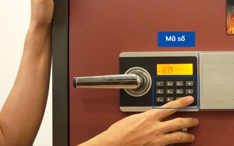 Thao tác lấy lại mật khẩu trên két sắt điện tử Việt Tiệp