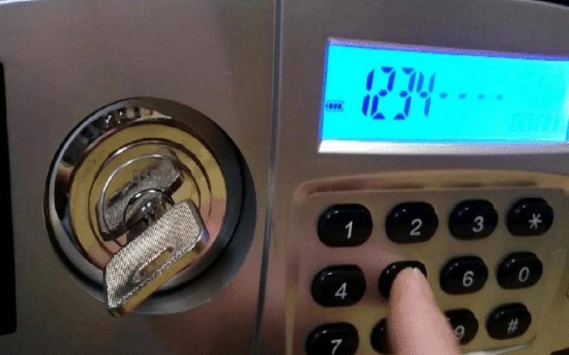 Quy trình đổi mật khẩu trên két sắt điện tử